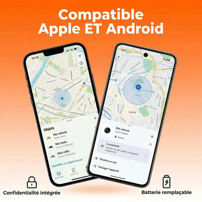 Ghostraq GPS tracker - packaging et contenu de la boîte